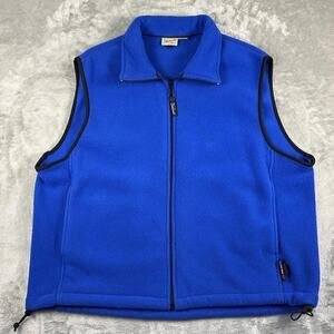 Vintage 90’s Woolrich Men’s  Polartec Full-zip Fleece Vest Size XL